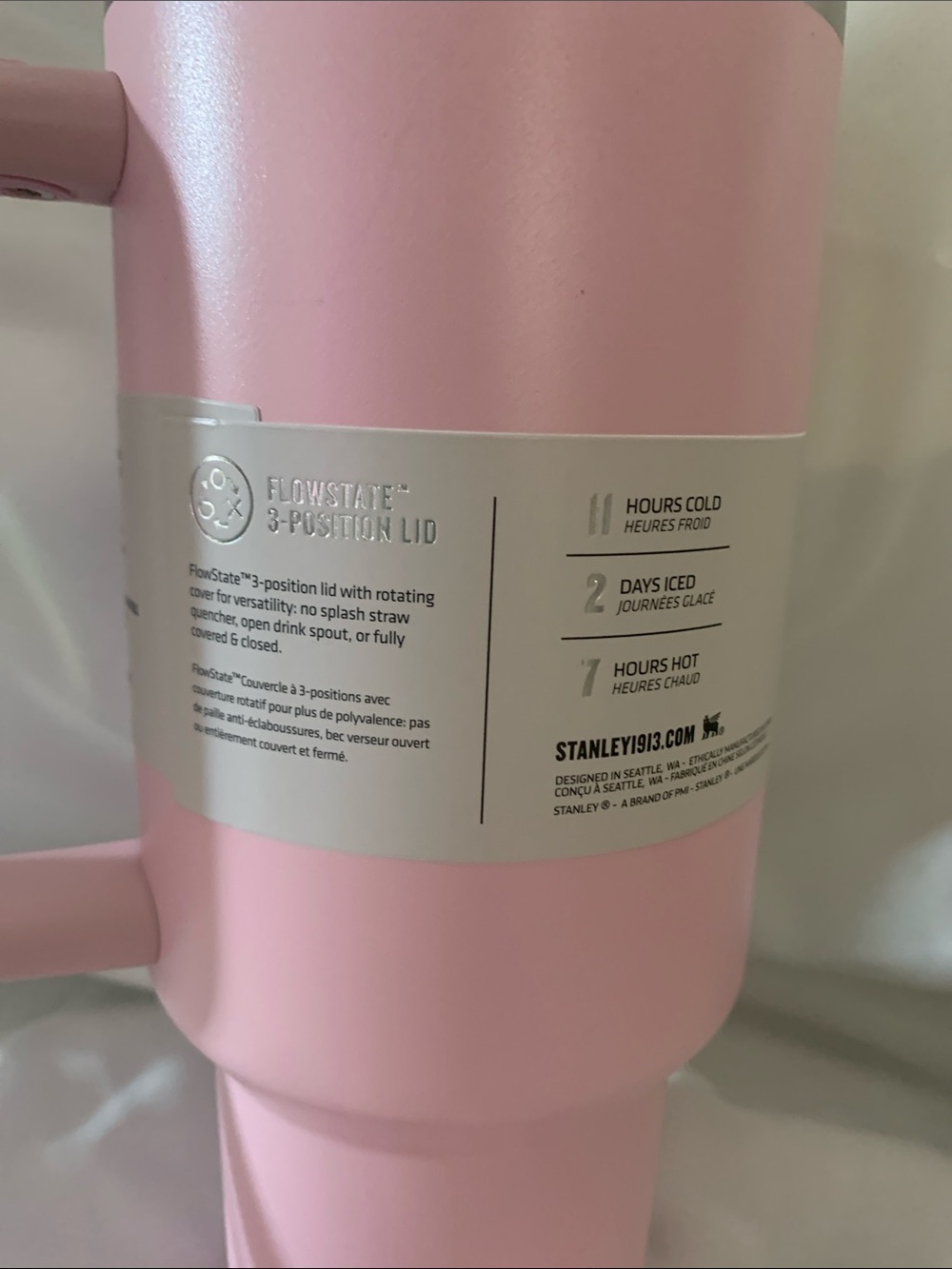 Stanley Pink 40oz FlowState Tumbler Box - Picture 9 of 12